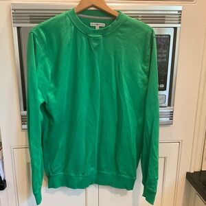 Peter Millar Small men’s sweatshirt.  Bright Green